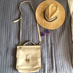 Vintage Coach briefcase crossbody